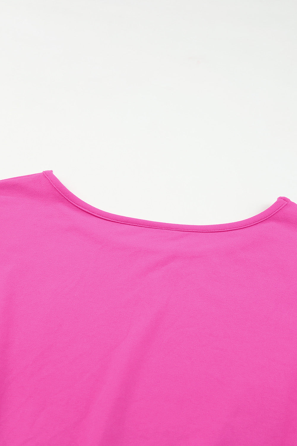 Robe t-shirt décontractée à pois contrastés et poches 