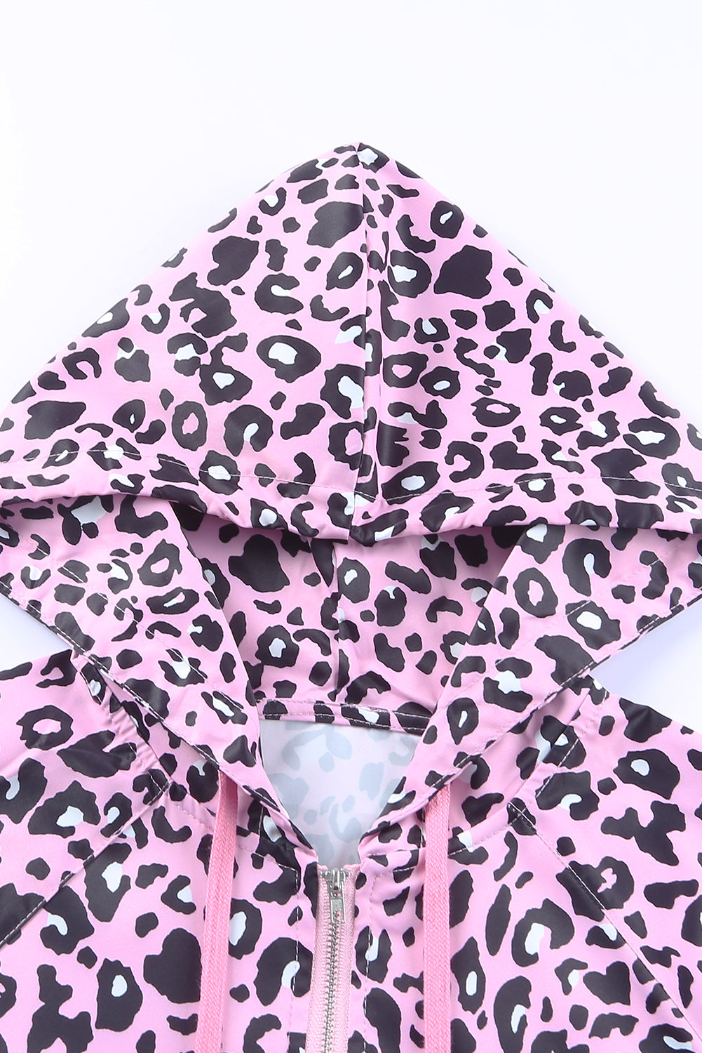 Sudadera con capucha y bolsillo de canguro con cremallera y estampado