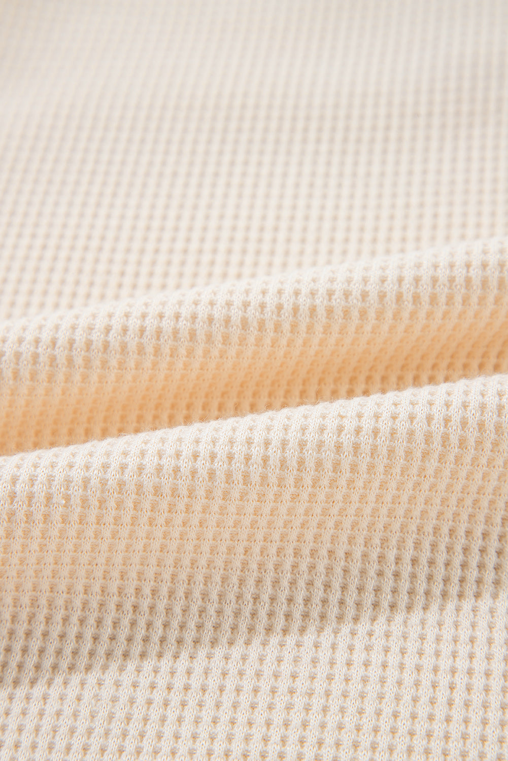 Haut ample à manches longues et col gaufré Jet Stream