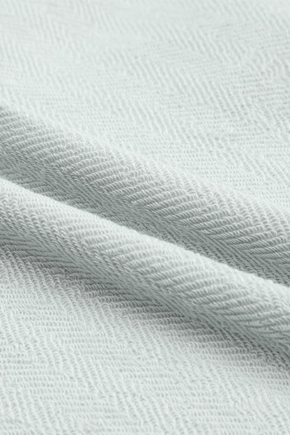 Black Contrast Flap Pockets Relaxed Shacket