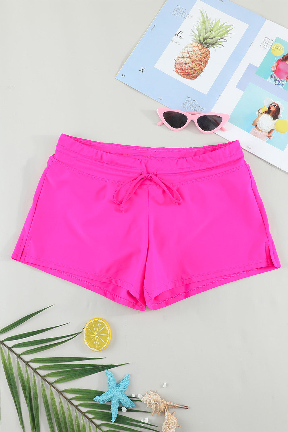 Rosy Women Swim Boardshort