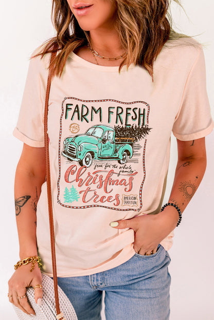 T-shirt graphique « Je suis super joyeux et lumineux »