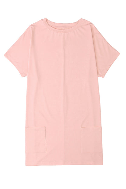 Tunique à manches courtes avec poches latérales 