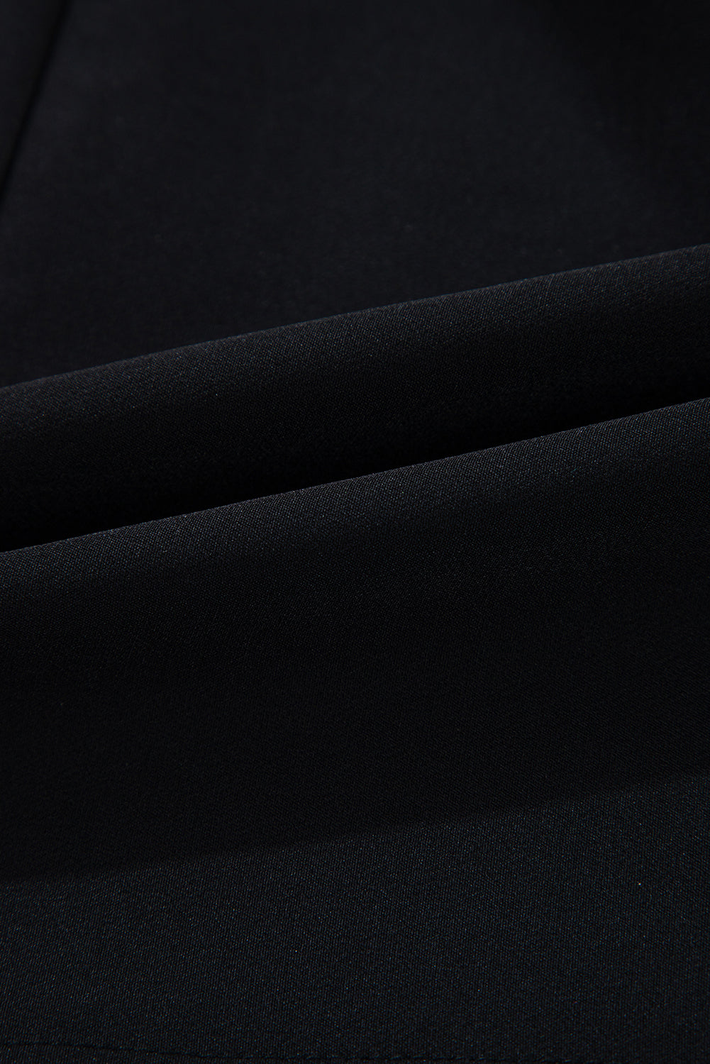 Black Contrast Bowknot Applique Crew Neck Sleeveless Mini Dress