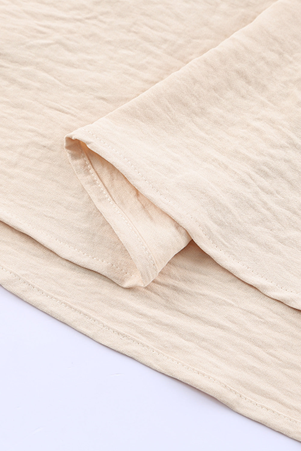 Gilet à col en V et épaules nouées 