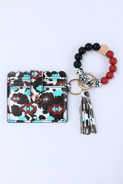 Llavero casual de moda occidental para tarjetas, pulsera y bolso 