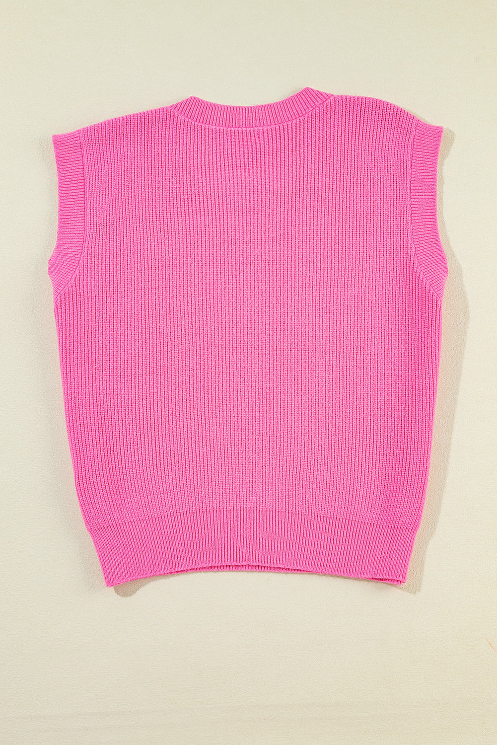 Gilet tricoté scintillant avec drapeau américain Bonbon