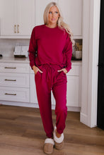 Long Sleeve Pullover and Jogger Pants Lounge Set