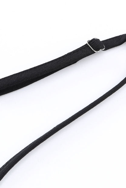 Combinaison droite à bretelles spaghetti réglables et poches