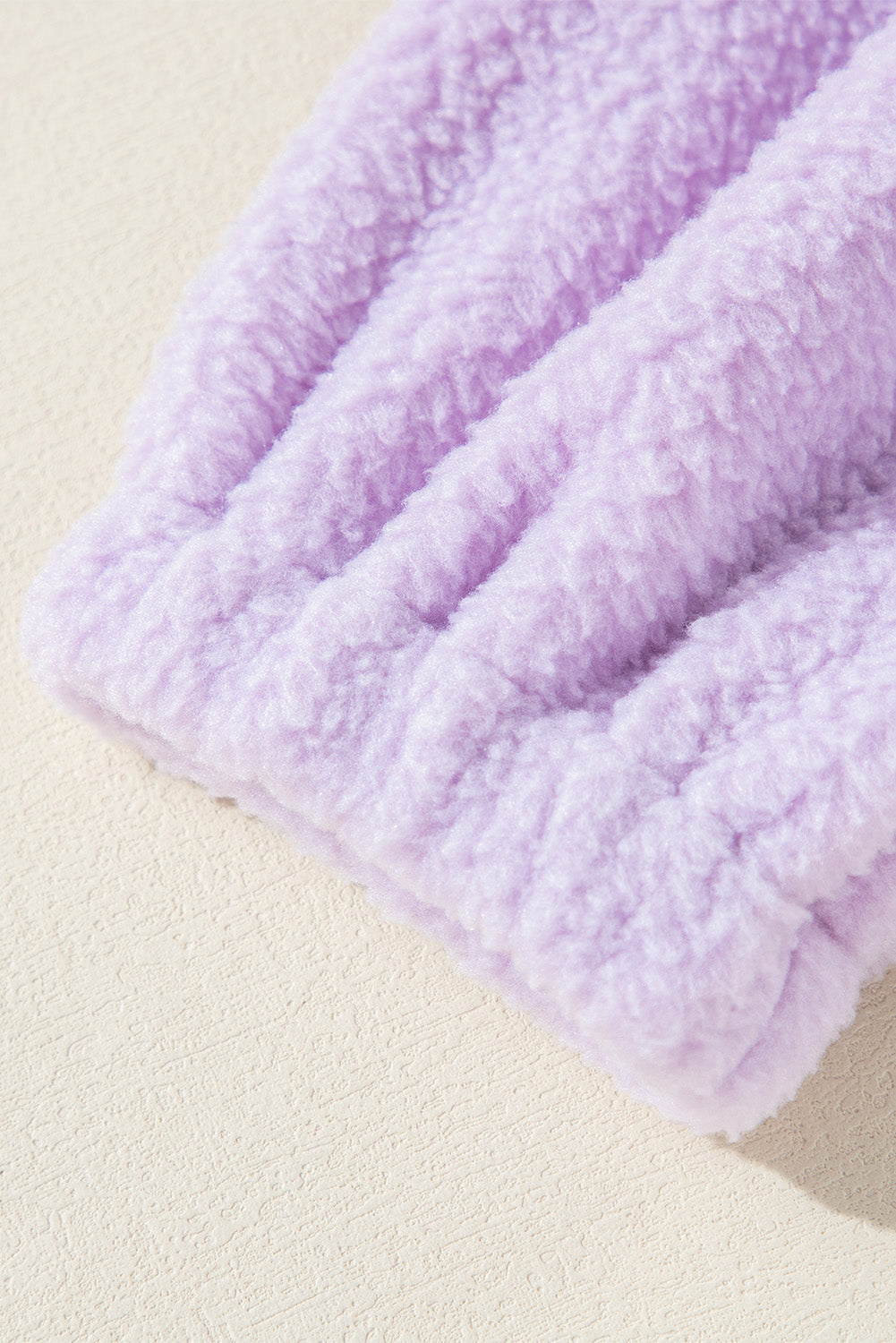 Sweat à capuche à cordon de serrage et poche zippée plaquée Lavendula