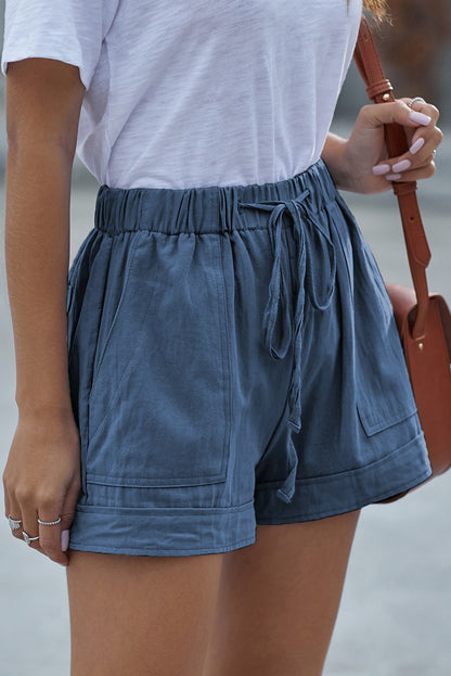 Short en Tencel à poches Strive