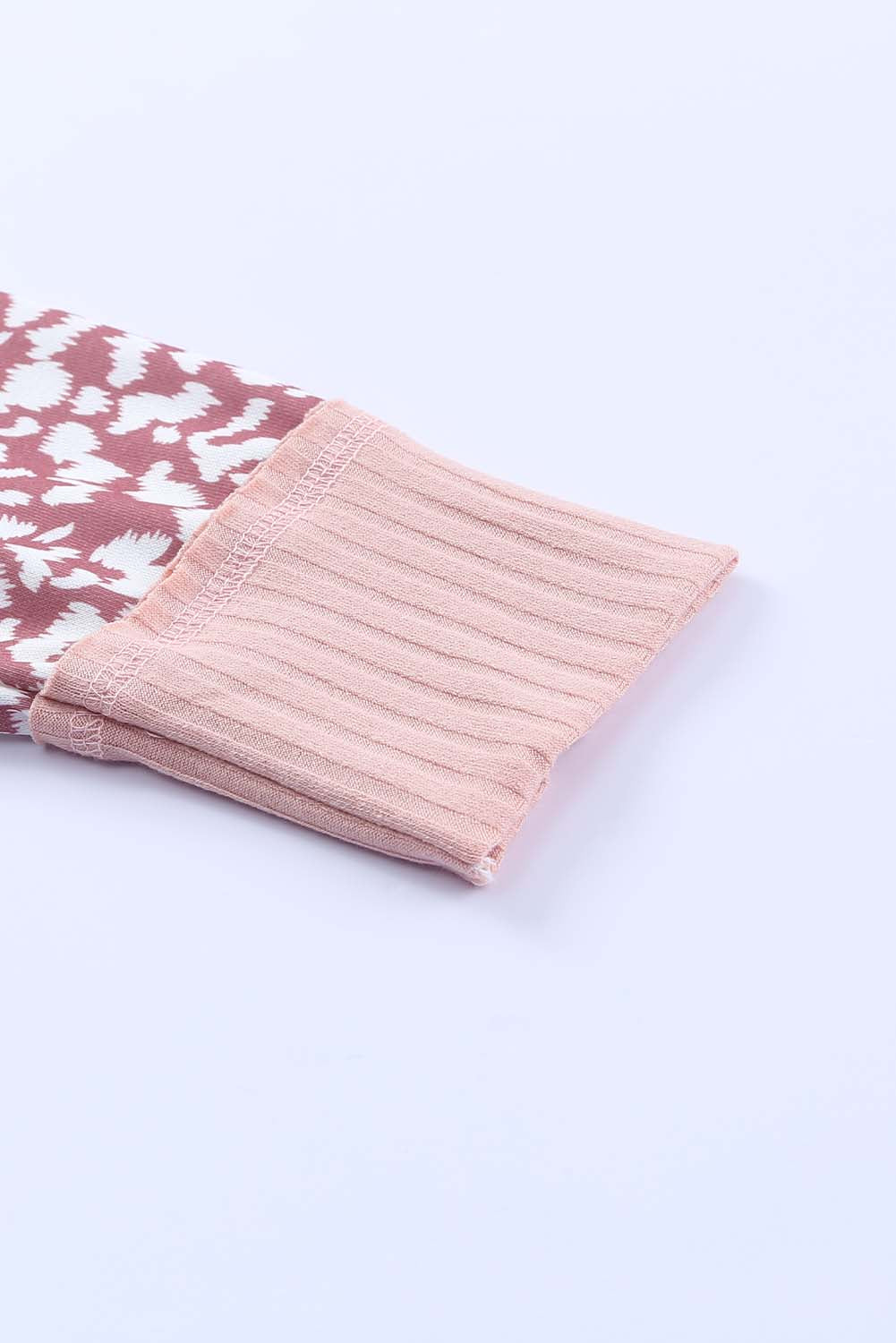 Sweat à capuche à manches longues léopard