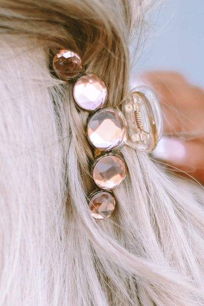 Garra de pelo de cristal elegante multicolor 