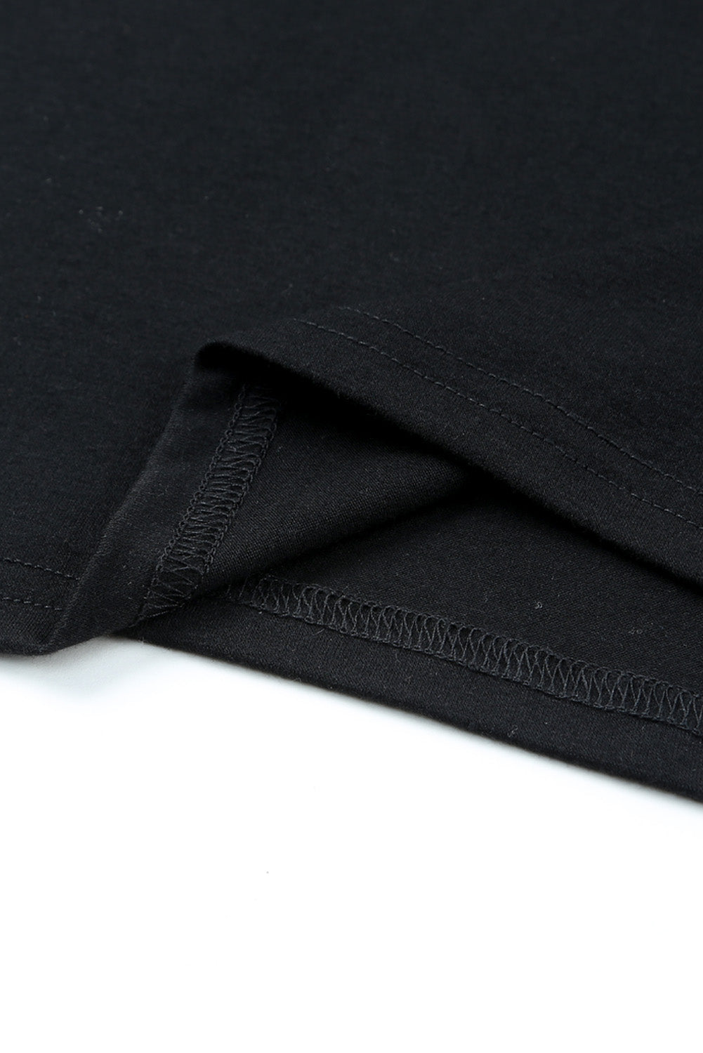 Sudadera con capucha de talla grande con bloques de color y estampado occidental