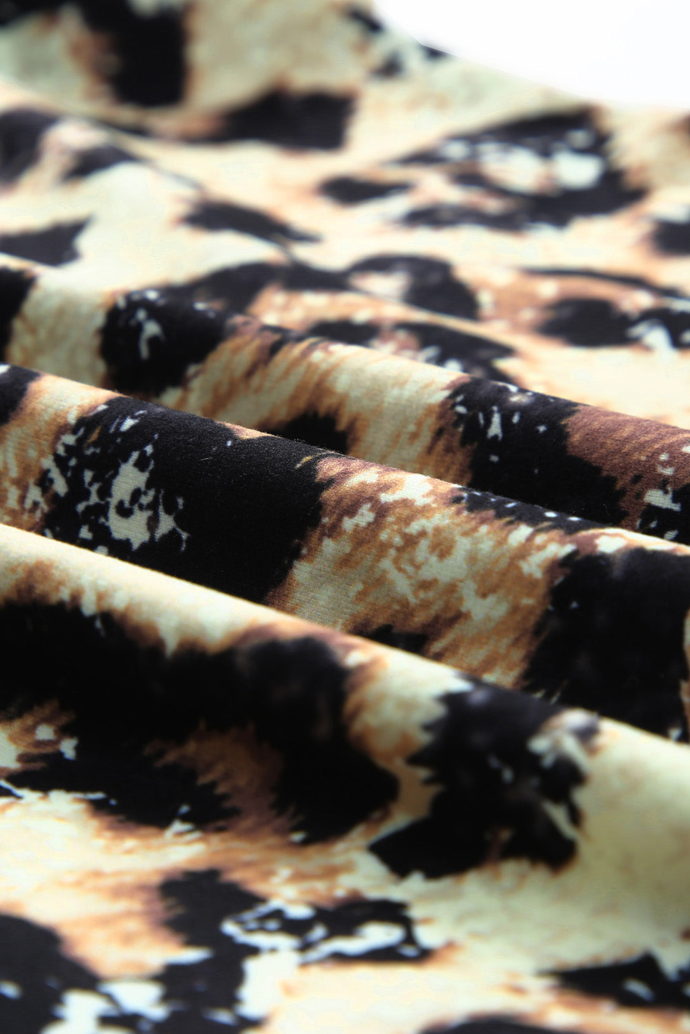 Camiseta blanqueada con estampado PRAY