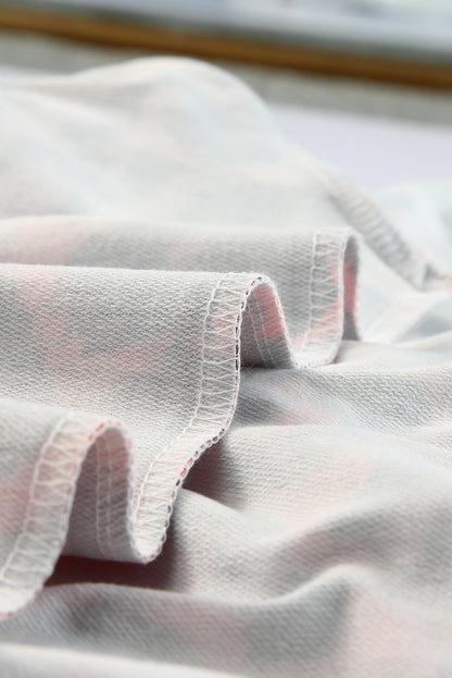 Sudadera Degradada De Manga Larga 