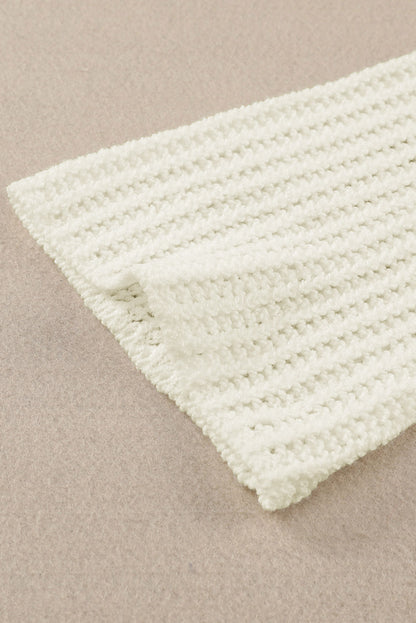 Pull oversize blanc Seeing Stars