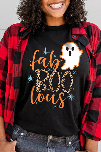 T-shirt à manches courtes avec imprimé graphique « It's Spooky Season »