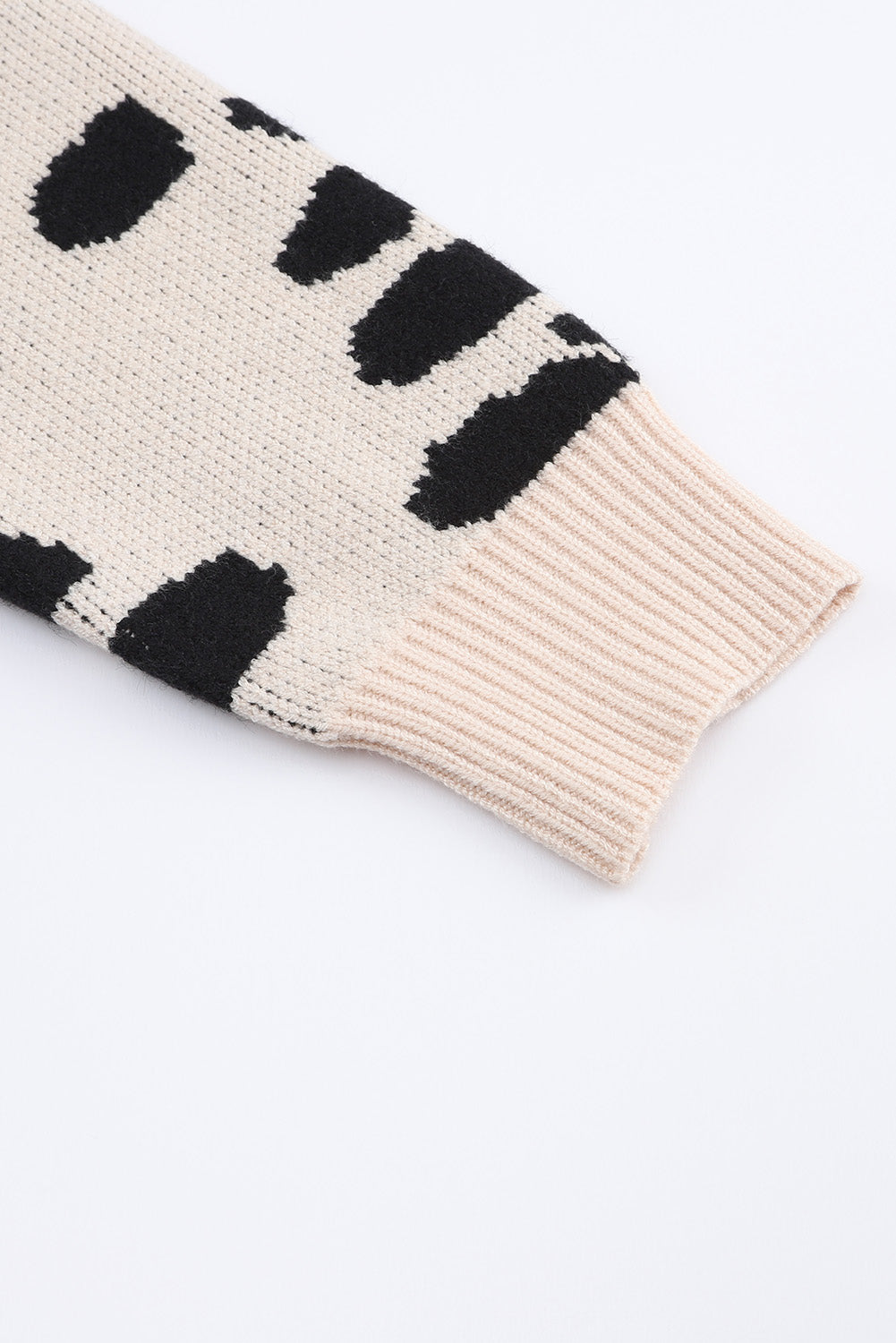 Cardigan ouvert sur le devant à motif animalier tacheté