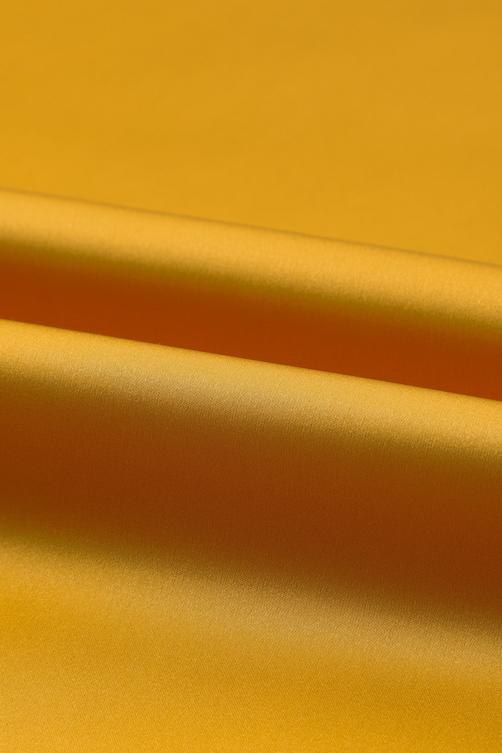 Satin Buttoned Cuffs Puff Sleeve Top