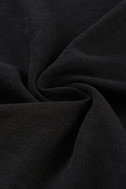 Gilet à col en V et épaules nouées 