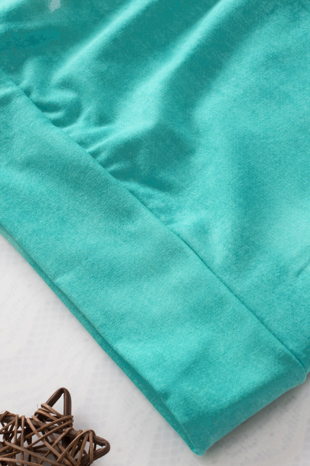 Sudadera con capucha de talla grande con bloques de color degradado azul