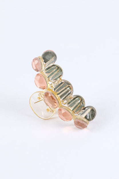 Garra de pelo de cristal elegante multicolor 