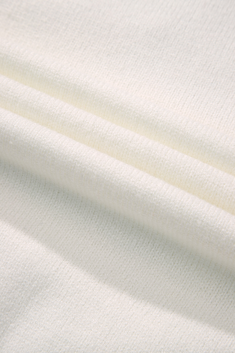 Pull grande taille à épaules tombantes et bordures colorblock à motif Holly Jolly et guirlandes blanches