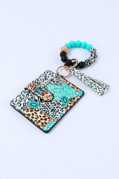 Llavero casual de moda occidental para tarjetas, pulsera y bolso 