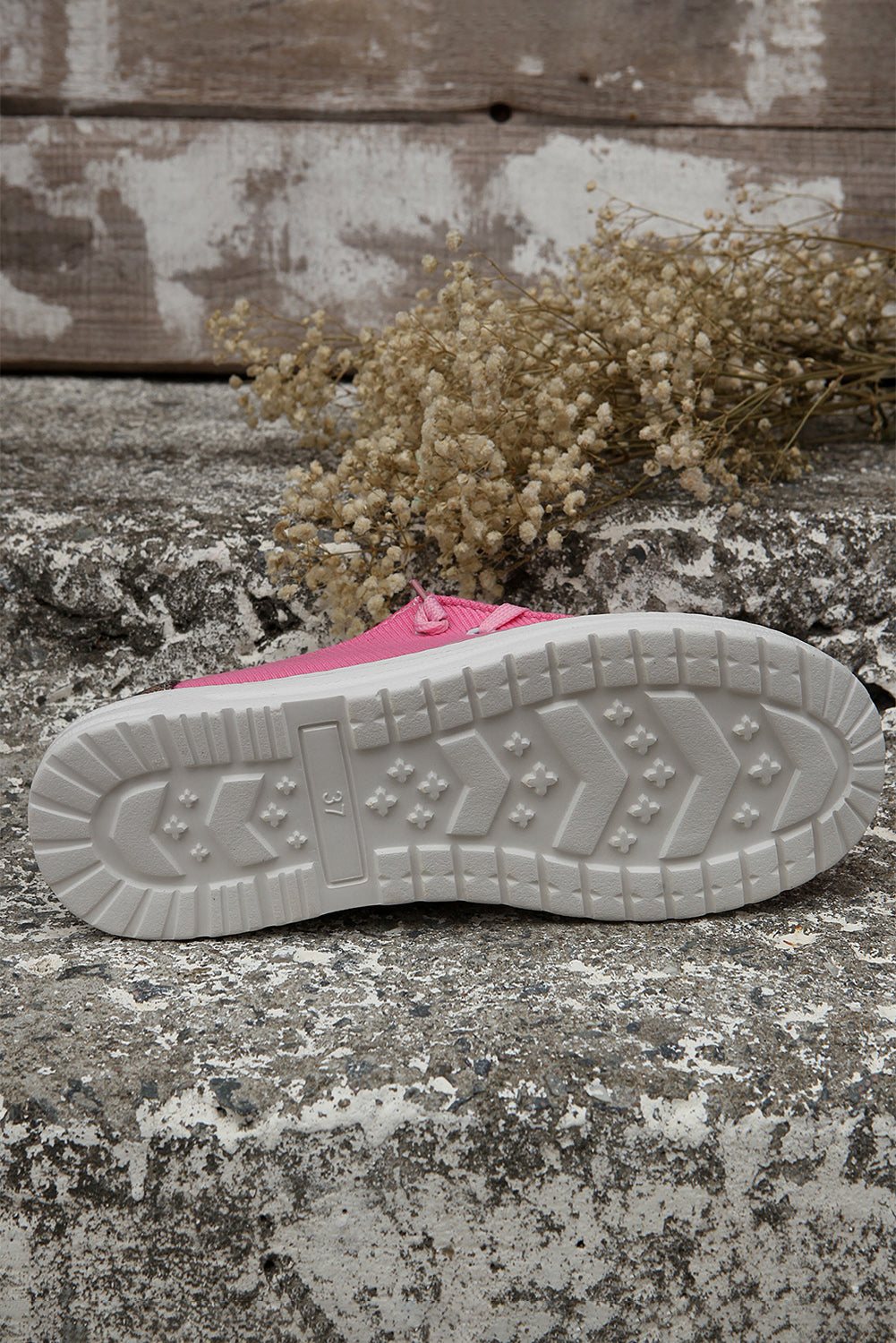 Multicolour Patched Back Heel Slip On Flat Shoes