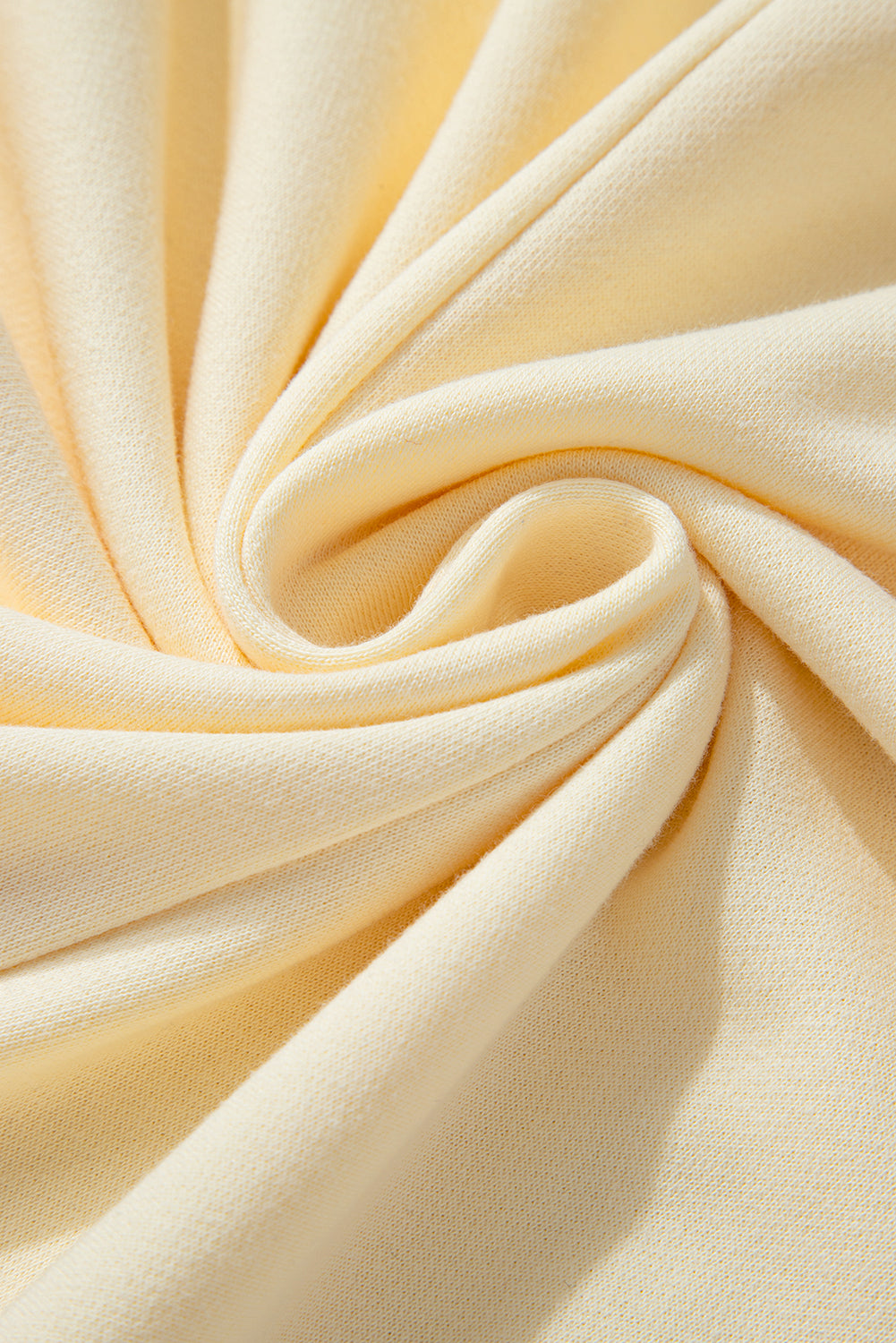 Haut à manches longues et col rond, imprimé géométrique patchwork, abricot