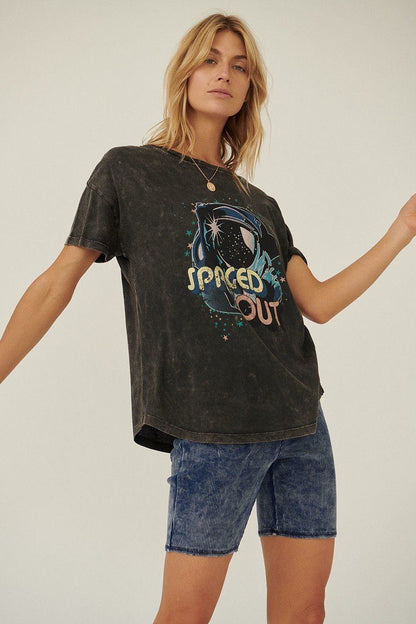 Mineral Washed Graphic T-Shirt