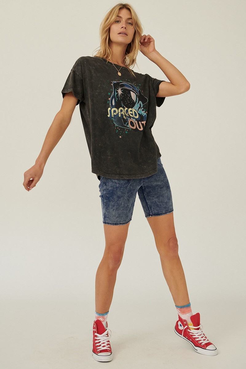 Mineral Washed Graphic T-Shirt – alternate view