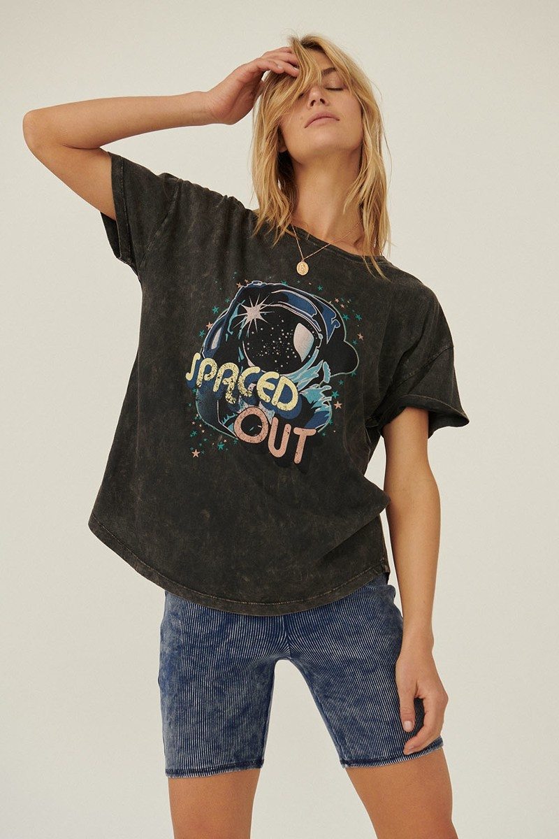 Mineral Washed Graphic T-Shirt – alternate view
