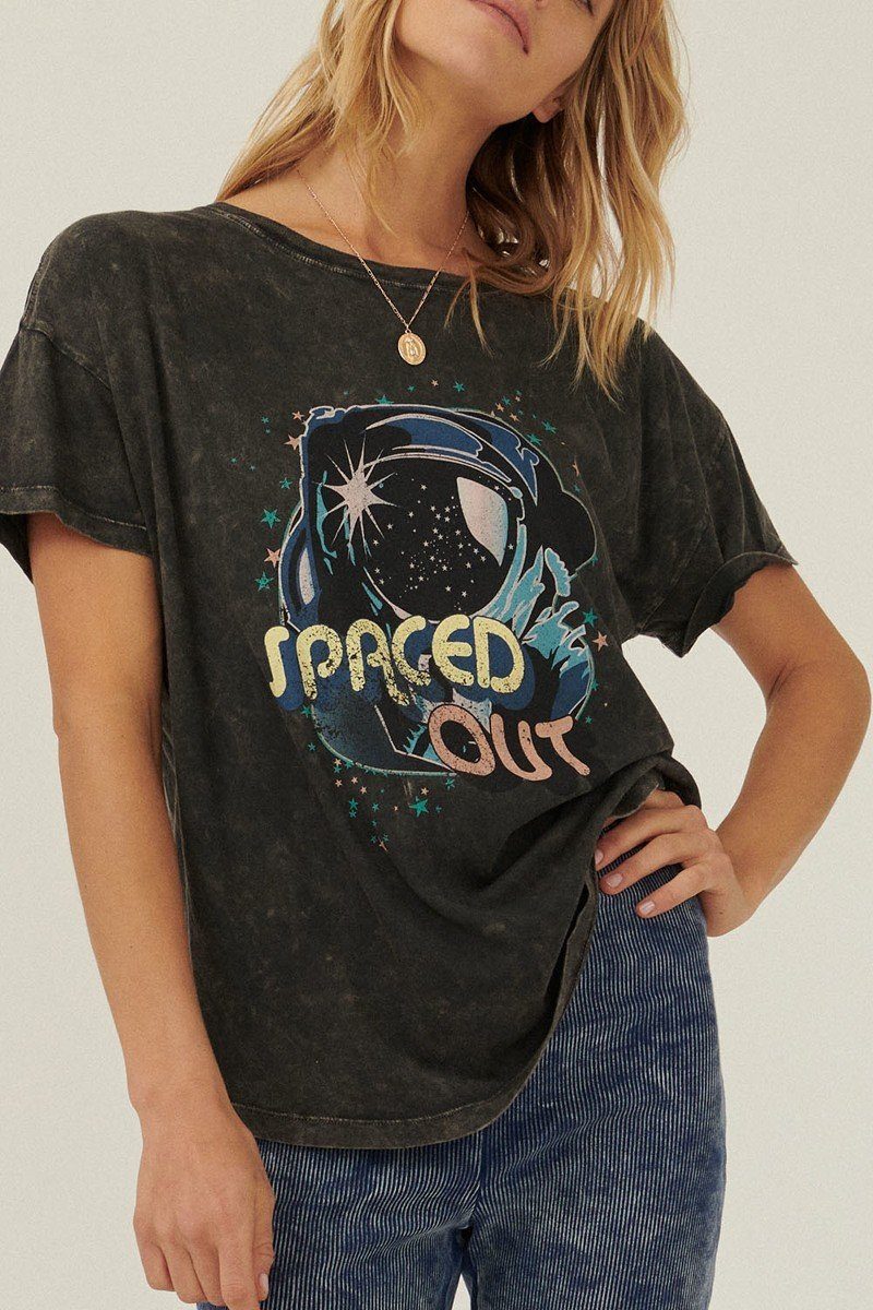 Mineral Washed Graphic T-Shirt – alternate view