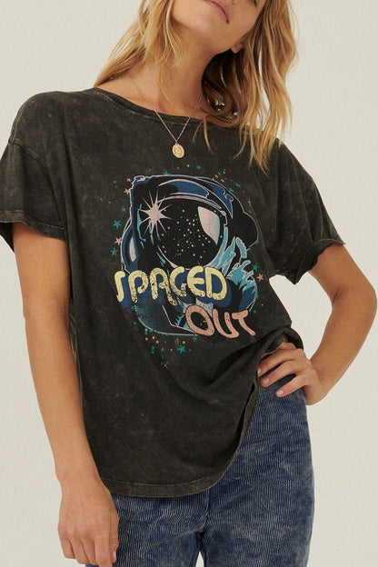 Mineral Washed Graphic T-Shirt – alternate view