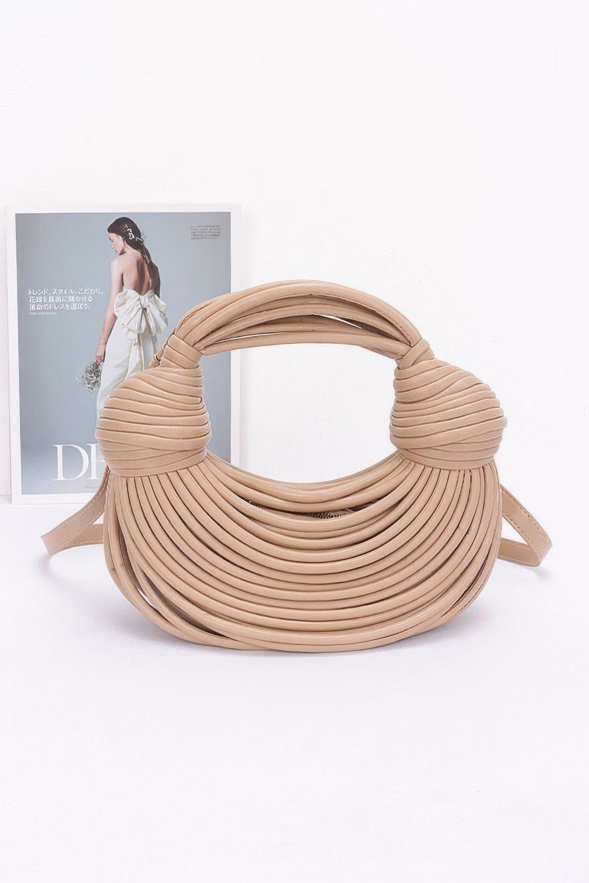 Faux Leather Rope Hobo Bag – alternate view