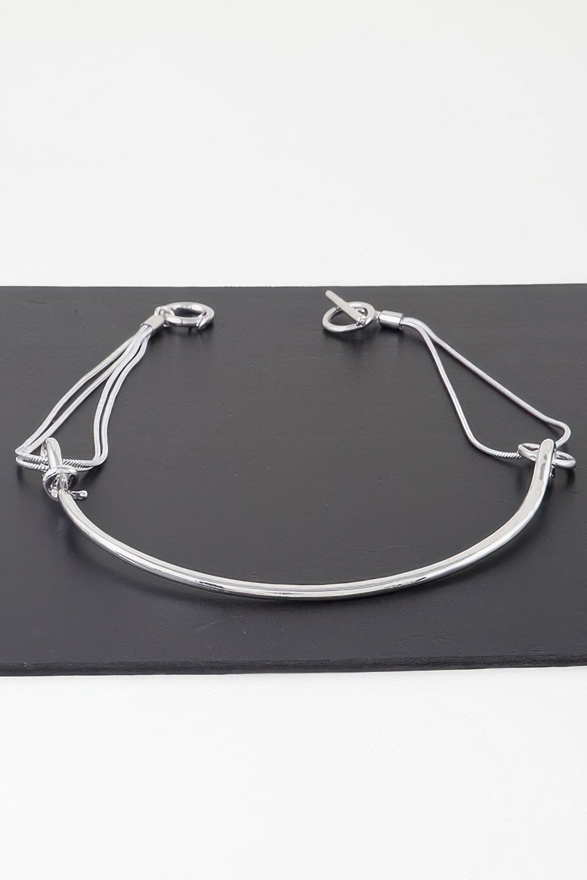 Double Toggle Rope Necklace – alternate view