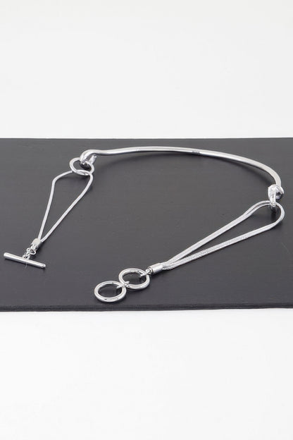 Double Toggle Rope Necklace – alternate view