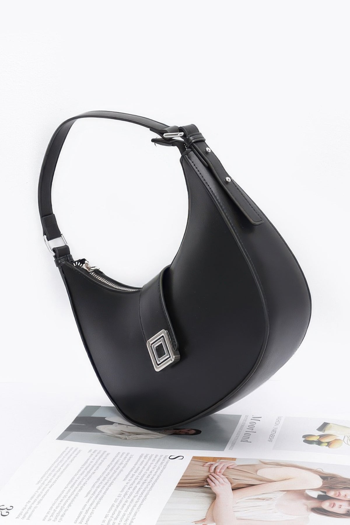 Faux Leather Hobo Bag – alternate view