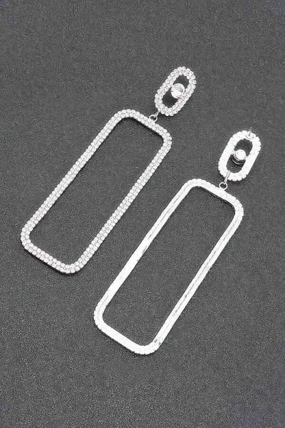 Rhinestone Earring – alternate view