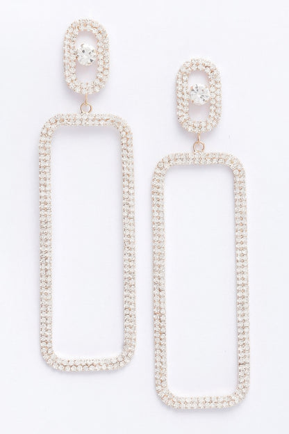 Rhinestone Earring – alternate view