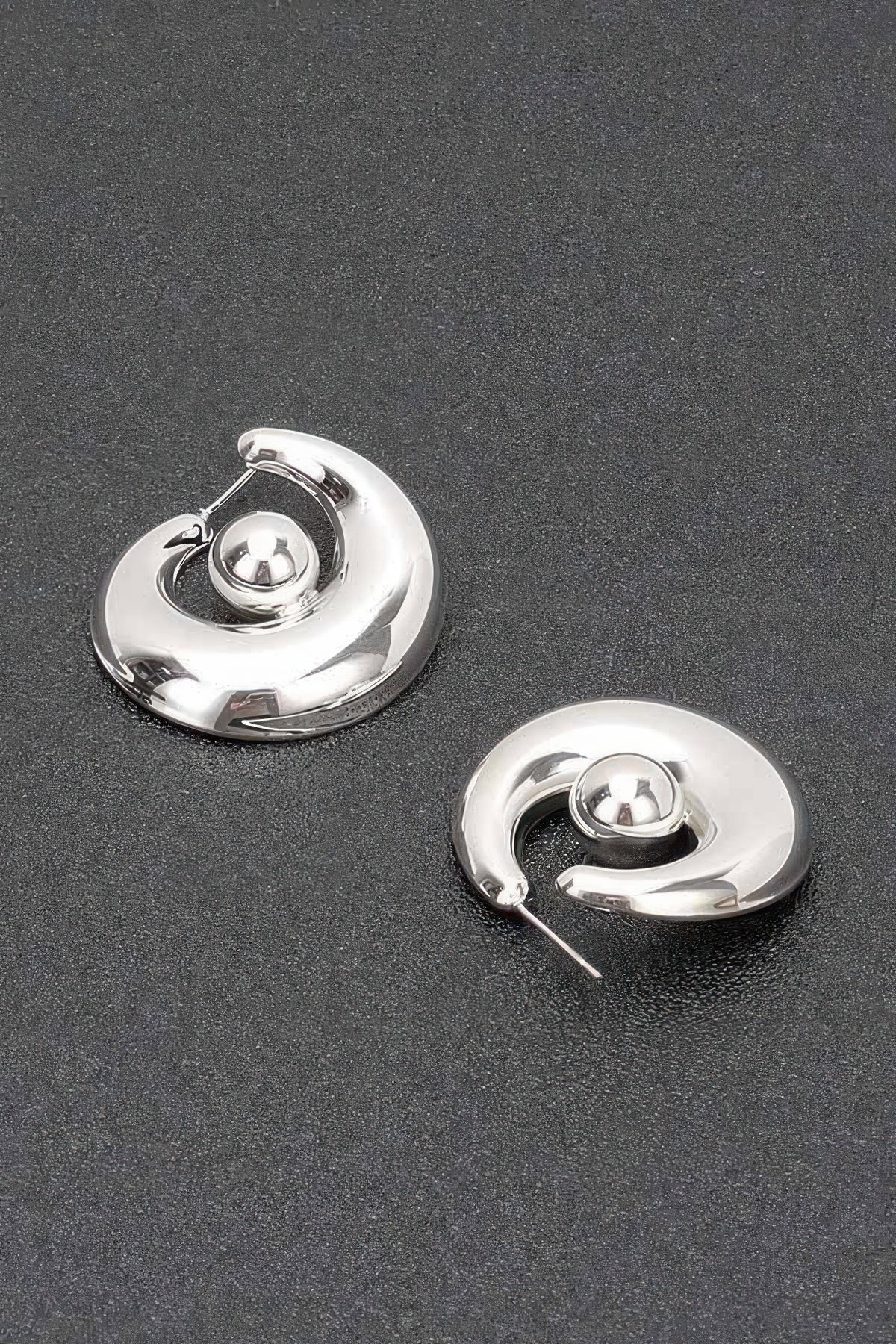 Gold Plated Metal Earring – alternate view