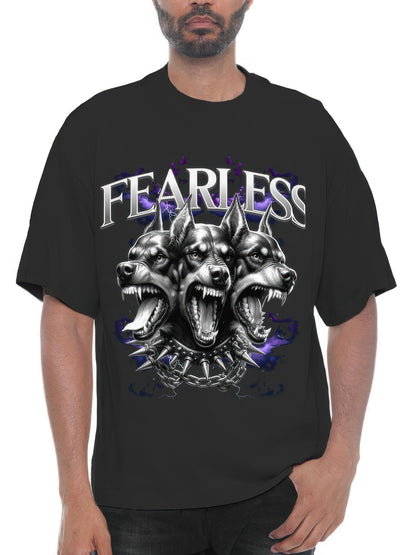 Doberman Graphic Tee – Black