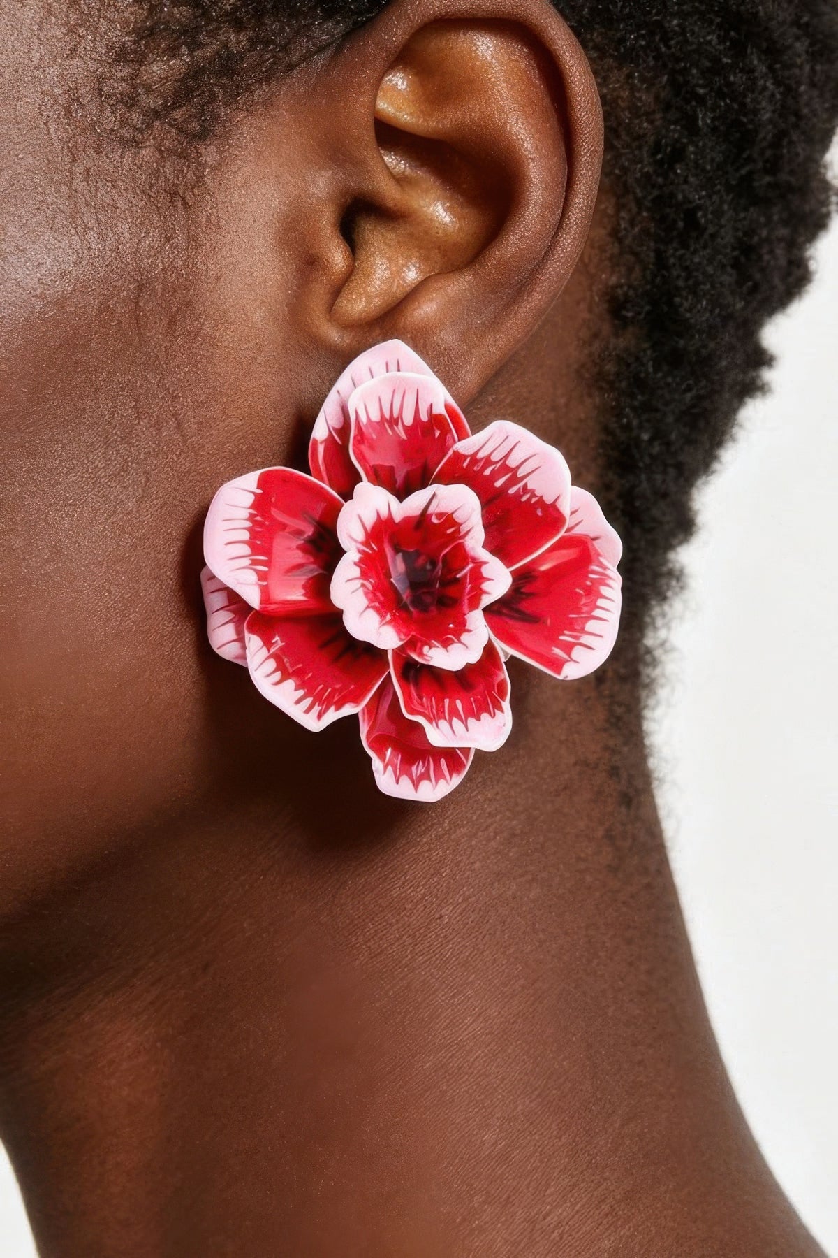 Blooming Twin Rose Earrings