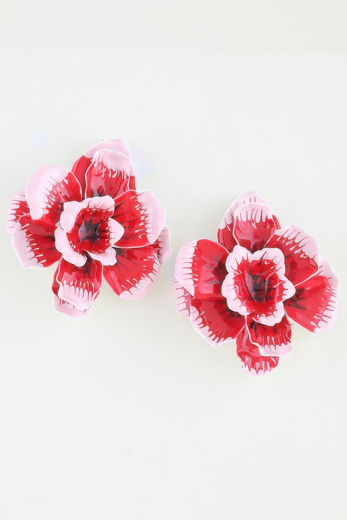 Blooming Twin Rose Earrings