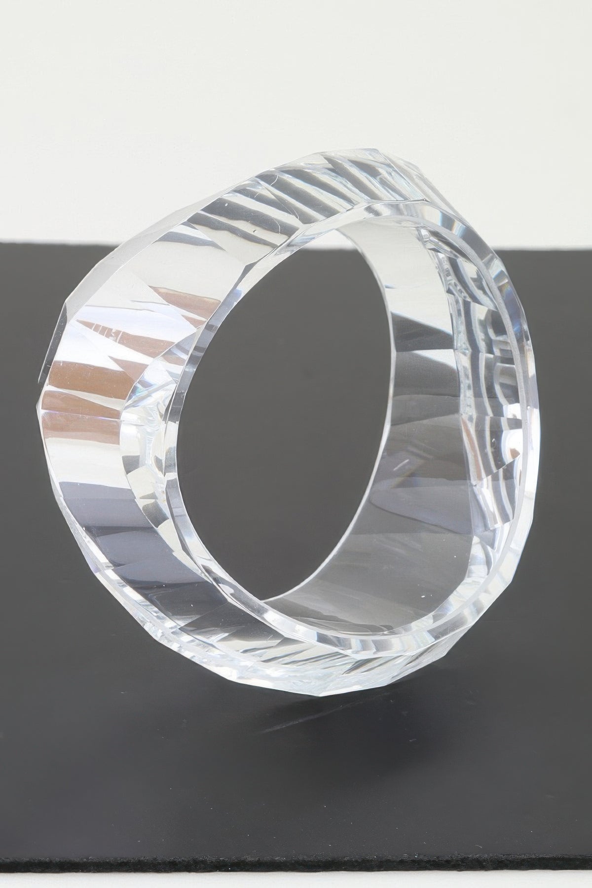 Crystal Transparent Cut Bracelet