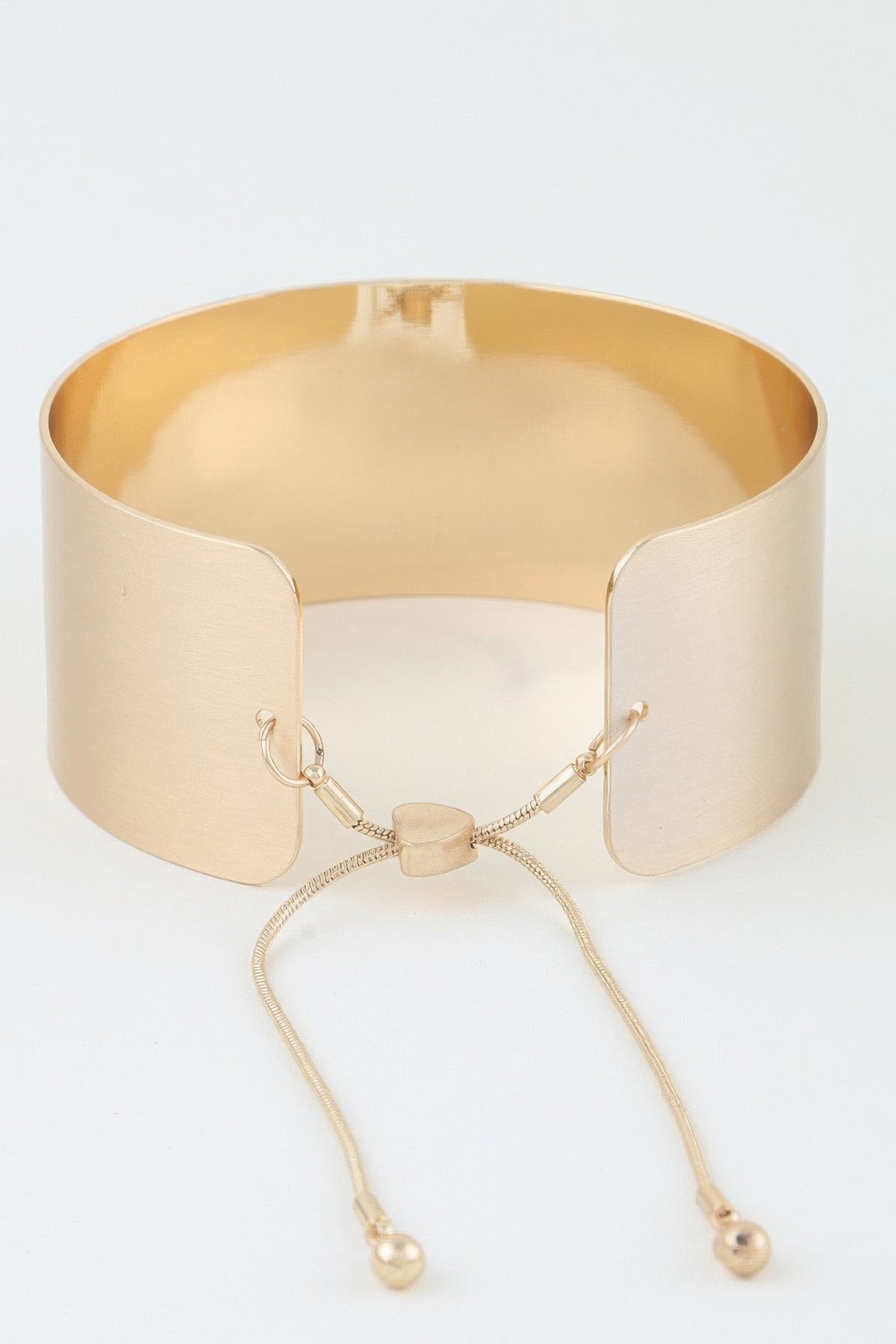 Hammered Wide Toggle Cuff Bracelet