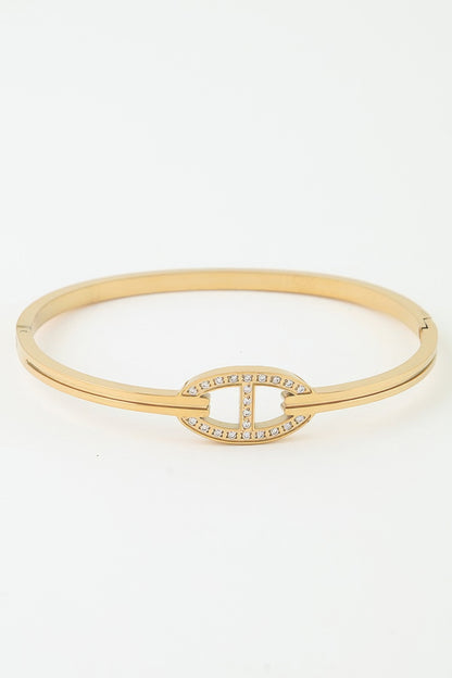 Bejeweled Mariner Chain Bracelet