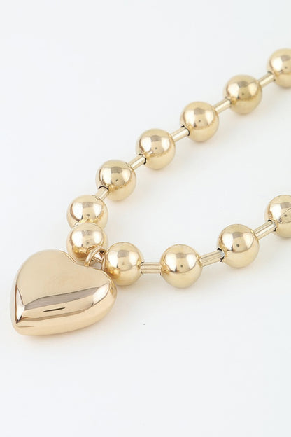Yours Truly Heart Necklace